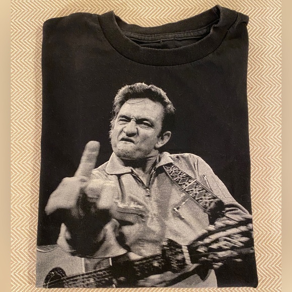 Johnny Cash Folsom Prison by Jim Marshall T Shirt - Picture 7 of 8